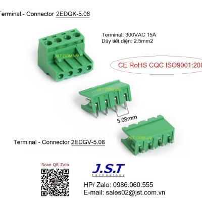 Connector Terminal 2EDGK-5.08 2EDGV-5.08